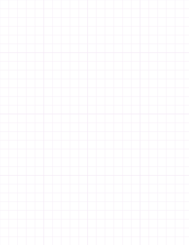 Metric Grid Paper (10mm) - Purple with 4x4 Grid