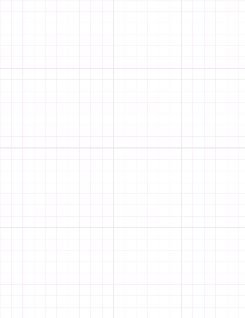 Metric Grid Paper (10mm) - Purple with 4x4 Grid