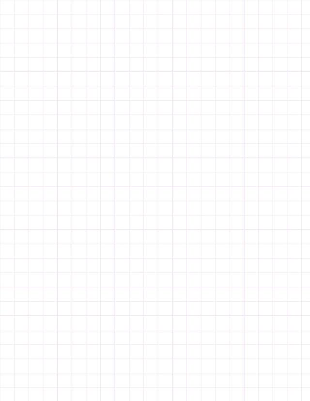 Metric Grid Paper (10mm) - Purple with 5x5 Grid