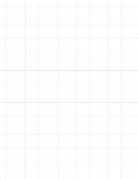 Metric Grid Paper (10mm) - Purple with 5x5 Grid