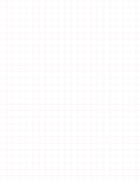 Metric Grid Paper (10mm) - Pink Standard