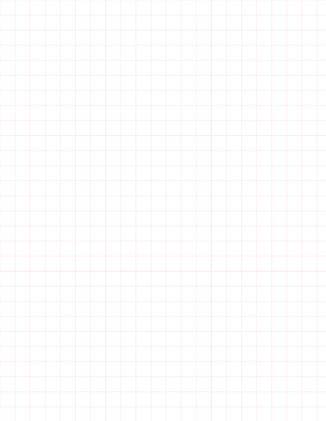 Metric Grid Paper (10mm) - Pink with 3x3 Grid