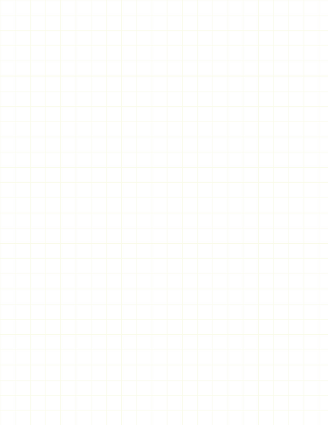 Metric Grid Paper (10mm) - Lime with 5x5 Grid