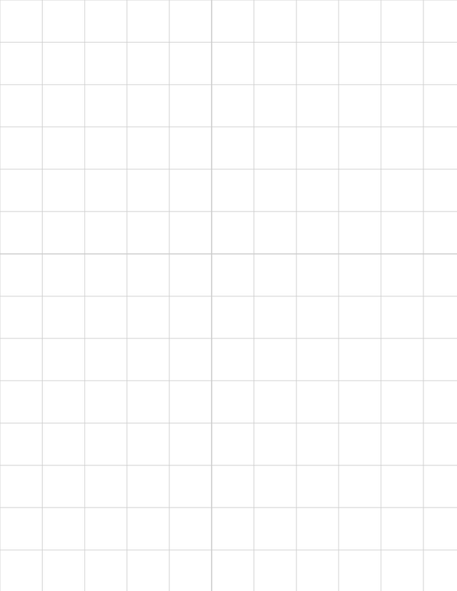 Metric Grid Paper (20mm) - Gray with 2x2 Quadrants