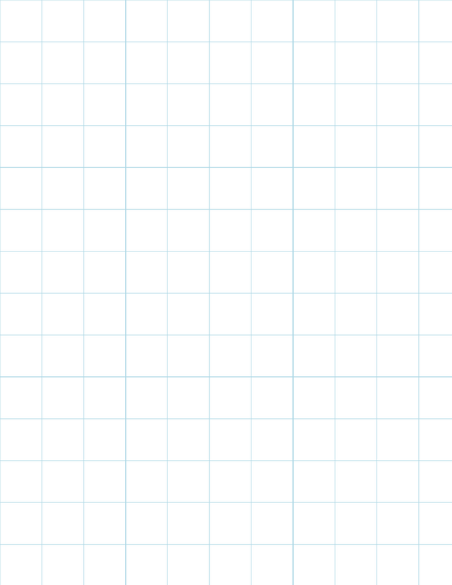 Metric Grid Paper (20mm) - Blue with 3x3 Grid