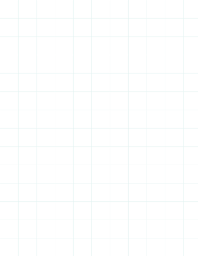 Metric Grid Paper (20mm) - Green with 2x2 Quadrants