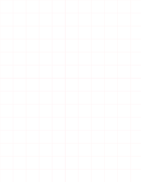 Metric Grid Paper (20mm) - Red with 2x2 Quadrants