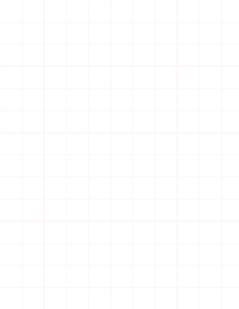 Metric Grid Paper (20mm) - Red with 4x4 Grid