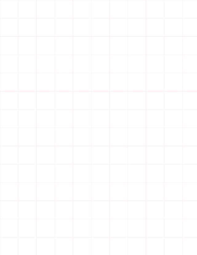 Metric Grid Paper (20mm) - Red with 5x5 Grid