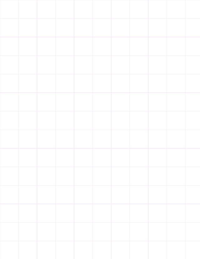 Metric Grid Paper (20mm) - Purple with 5x5 Grid