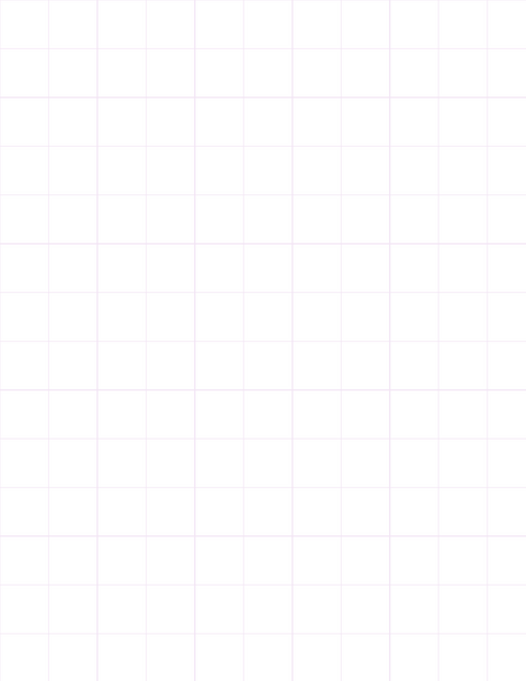 Metric Grid Paper (20mm) - Purple with 5x5 Grid