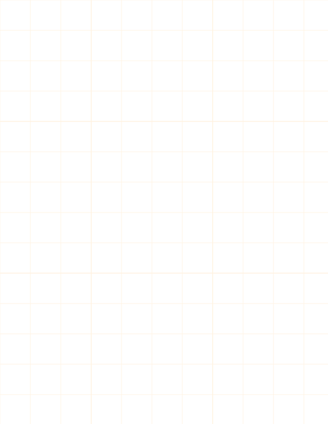 Metric Grid Paper (20mm) - Orange with 3x3 Grid