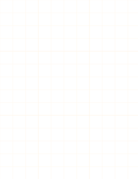 Metric Grid Paper (20mm) - Orange with 3x3 Grid