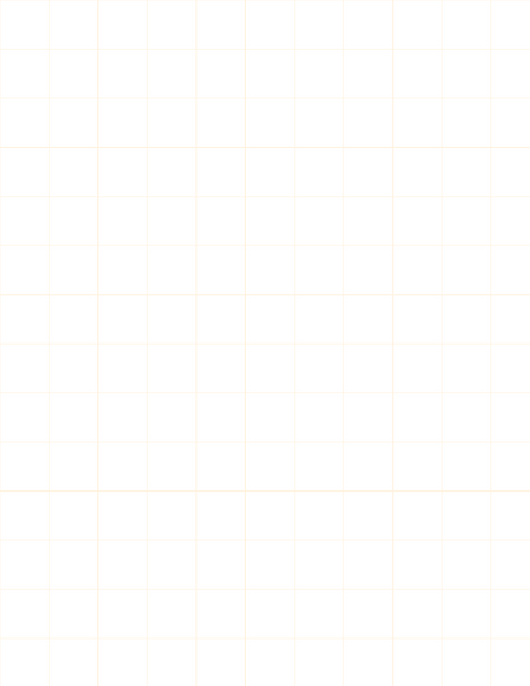 Metric Grid Paper (20mm) - Orange with 4x4 Grid