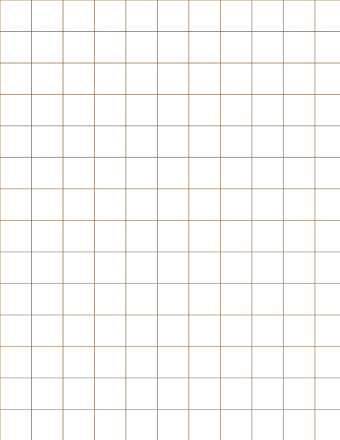 Metric Grid Paper (20mm) - Sepia Standard