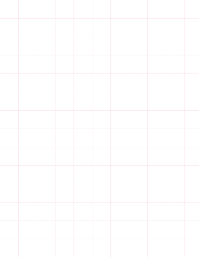 Metric Grid Paper (20mm) - Pink with 2x2 Quadrants