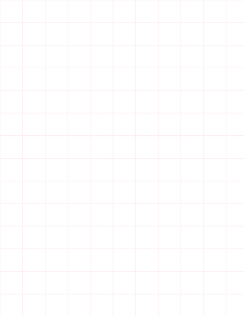 Metric Grid Paper (20mm) - Pink with 2x2 Quadrants
