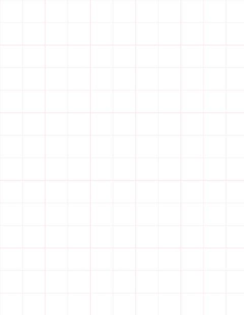 Metric Grid Paper (20mm) - Pink with 5x5 Grid