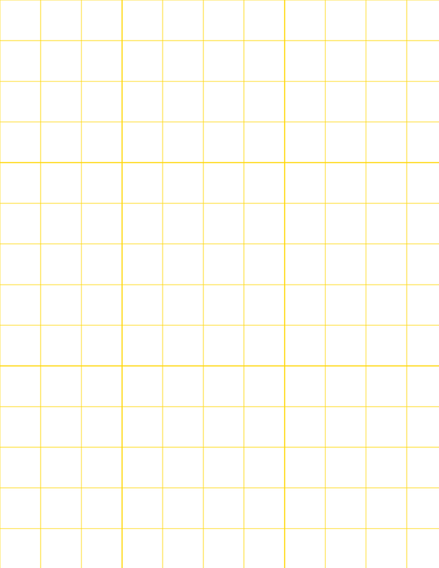 Metric Grid Paper (20mm) - Gold with 3x3 Grid