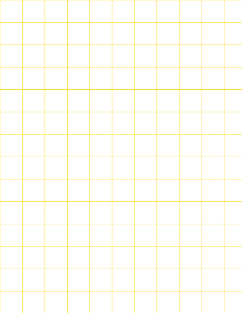 Metric Grid Paper (20mm) - Gold with 3x3 Grid