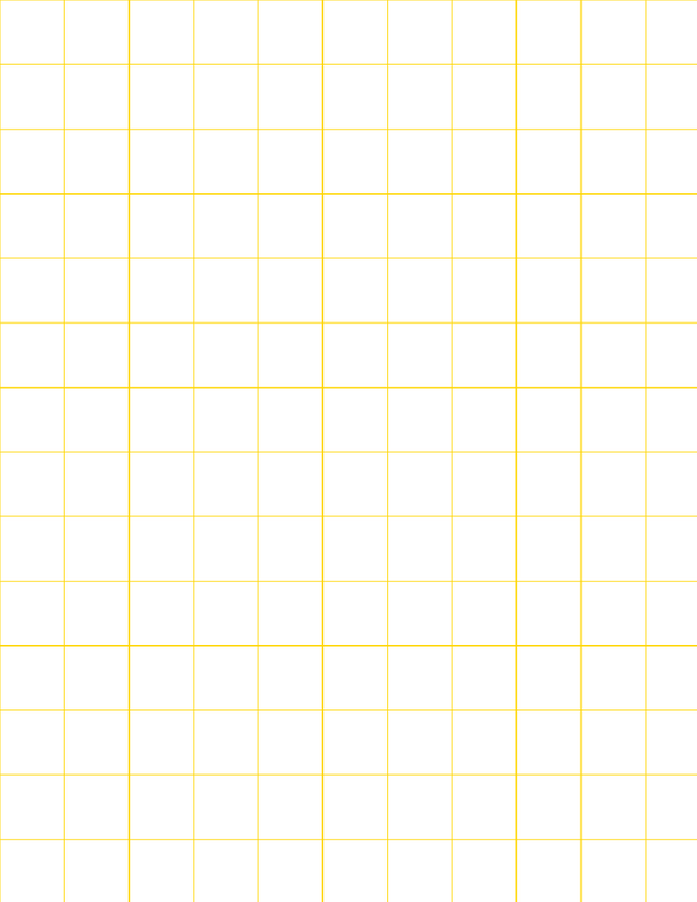 Metric Grid Paper (20mm) - Gold with 4x4 Grid