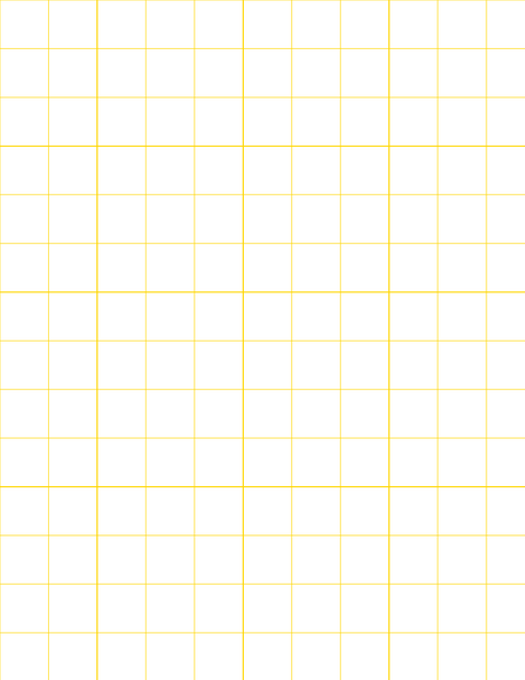 Metric Grid Paper (20mm) - Gold with 4x4 Grid