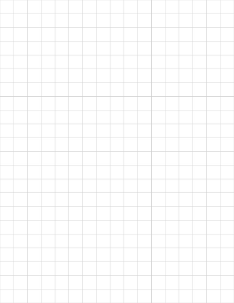 Large-Scale Grid Paper (1/2-inch) - Gray with 3x3 Grid