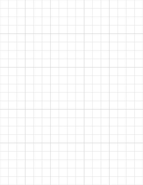 Large-Scale Grid Paper (1/2-inch) - Gray with 5x5 Grid