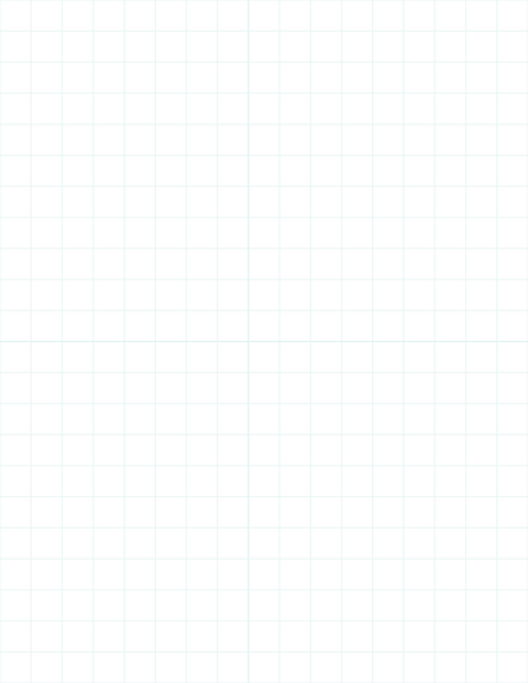 Large-Scale Grid Paper (1/2-inch) - Green with 2x2 Quadrants