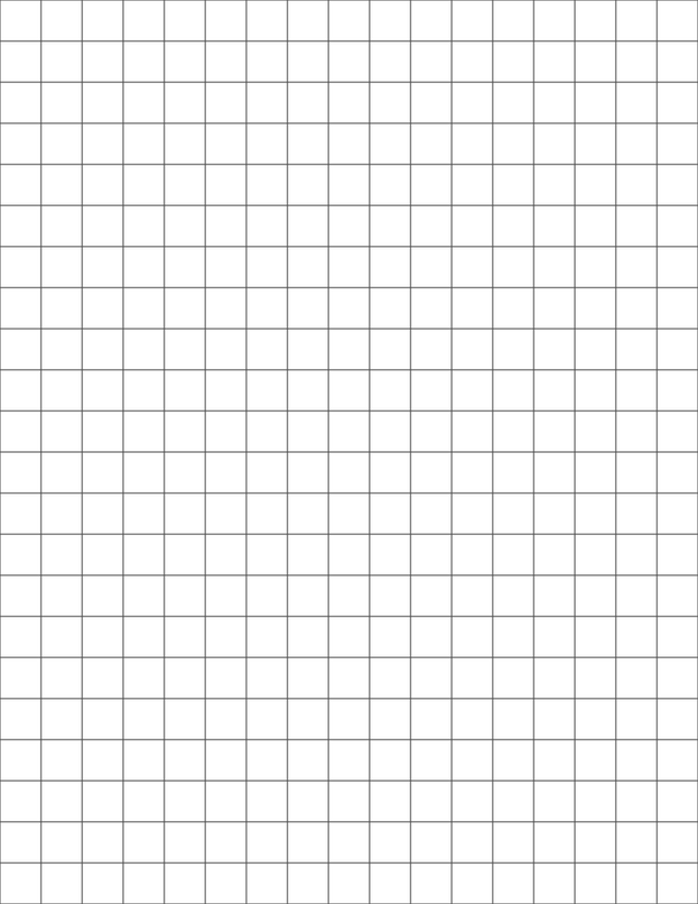 Large-Scale Grid Paper (1/2-inch) - Black Standard