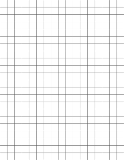 Large-Scale Grid Paper (1/2-inch) - Black Standard