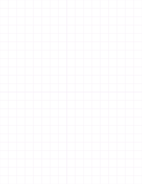 Large-Scale Grid Paper (1/2-inch) - Purple with 2x2 Quadrants