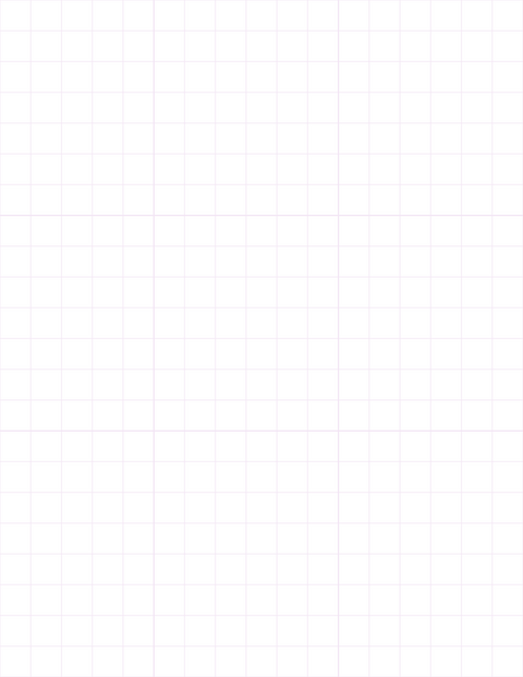 Large-Scale Grid Paper (1/2-inch) - Purple with 3x3 Grid