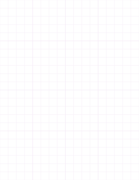 Large-Scale Grid Paper (1/2-inch) - Purple with 4x4 Grid