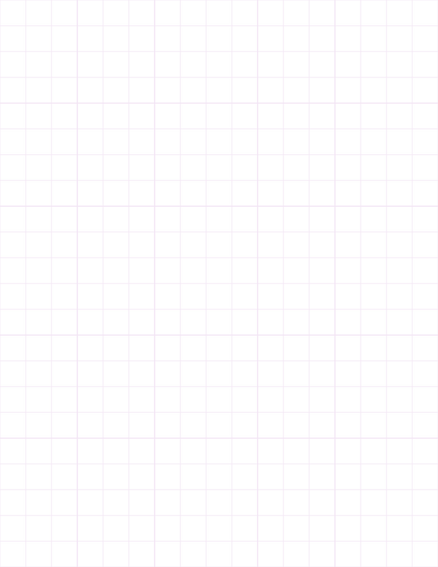 Large-Scale Grid Paper (1/2-inch) - Purple with 5x5 Grid