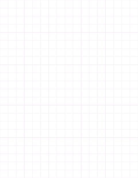 Large-Scale Grid Paper (1/2-inch) - Purple with 5x5 Grid