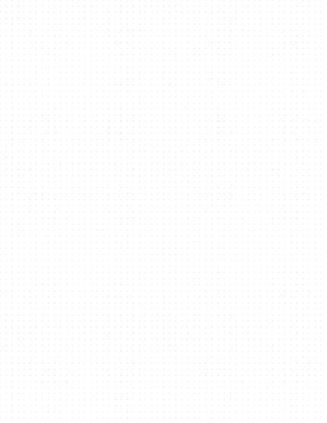 4mm Dot Graph Paper - Blue (1pt dots) Standard