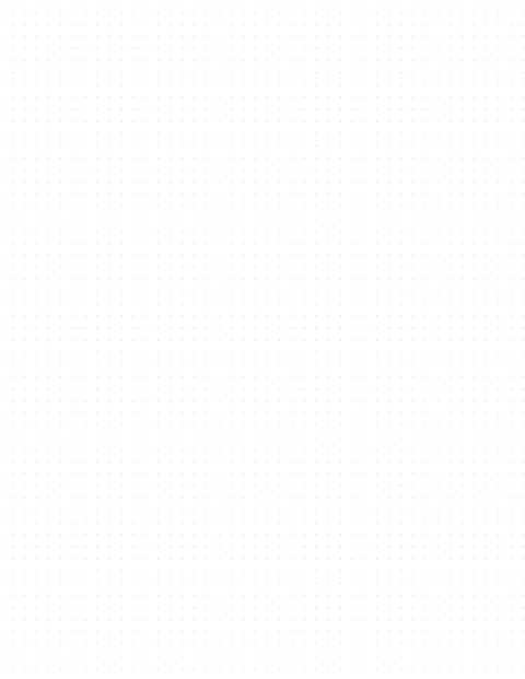 5mm Dot Graph Paper - Gray (1pt dots) Standard