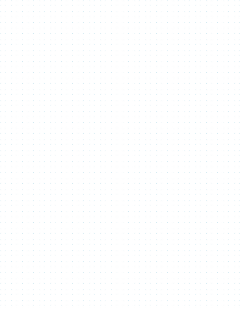 5mm Dot Graph Paper - Blue (1pt dots) Standard