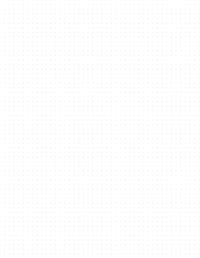 5mm Dot Graph Paper - Black (0.5pt dots) Standard