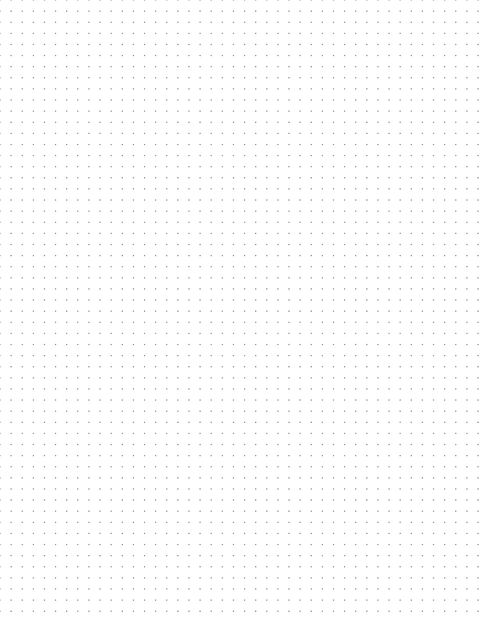 5mm Dot Graph Paper - Black (1pt dots) Standard