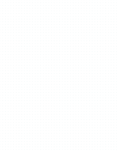 5mm Dot Graph Paper - Teal (0.5pt dots) Standard