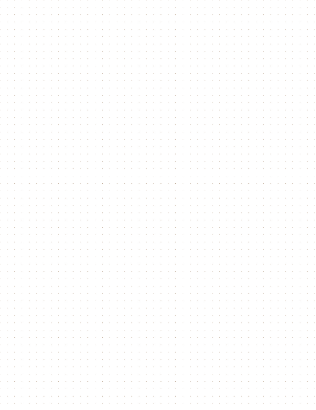 5mm Dot Graph Paper - Sepia (0.5pt dots) Standard