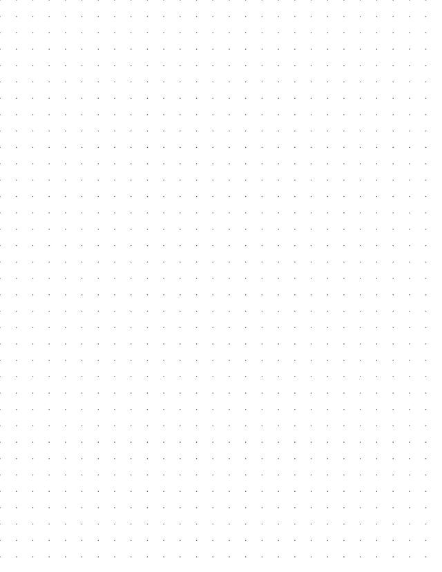 8mm Dot Graph Paper - Black (1pt dots) Standard