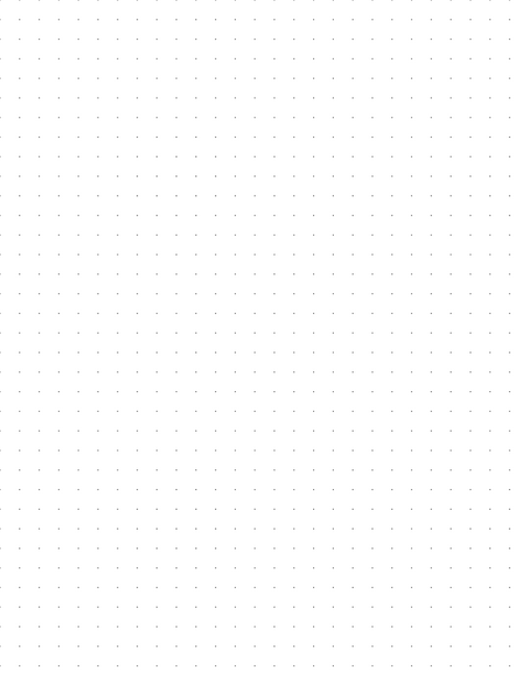 8mm Dot Graph Paper - Black (1pt dots) Standard