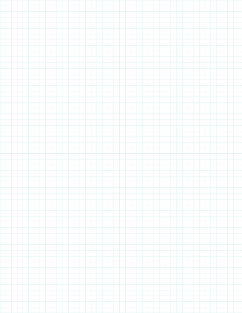 1/5-inch Grid Paper - Green with 2x2 Quadrants