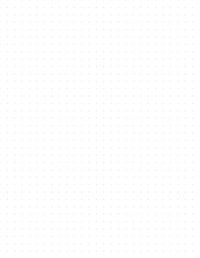 8mm Dot Graph Paper - Sepia (1pt dots) Standard
