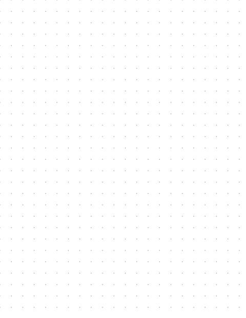 10mm Dot Graph Paper - Black (1pt dots) Standard