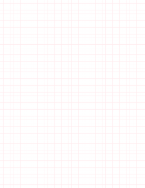 1/5-inch Grid Paper - Red with 4x4 Grid