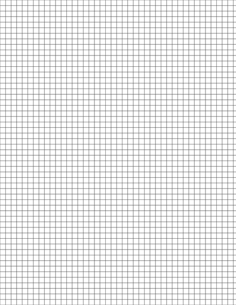 1/5-inch Grid Paper - Black Standard